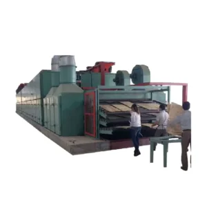 3 Deck Wood Veneer Roller Dryer for Plywood Veneer Drying