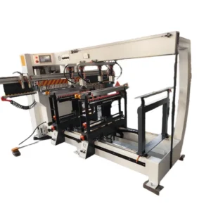 3 Line Woodworking Drilling Boring Machine Wood 3 Rows Line Drilling Machine for Furniture