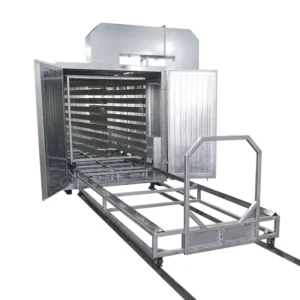 3 Meters Depth Electrostatic Powder Coating Curing Oven Electrical Heating Powder Coat Oven