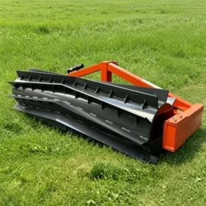 3-Point Tractor Attachments Cover Crop Roller Crimper Heavy Duty Weed Crusher and No-Till Seedbed Roller for Organic Farming