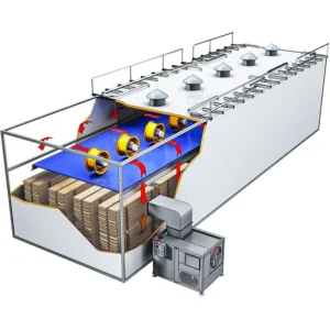 30-300CMB Wood Drying Kiln Wood Treatment Machine Lumber Dry Equipment