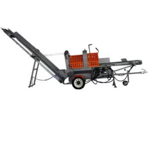 30T Wood Splitter Combined Firewood Processor Wood Cutting Machinery Hydraulic Conveyor Forestry Machinery