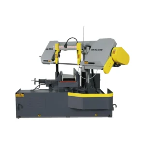 330mm CE Semi Automatic Sawing Angle 45 Degree Rotating Band Saw Machine Industrial Iron Metal Cutting Motor Band Saw