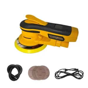 350W Industrial Grade Variable Speed 150mm Plug Powered Sanding Hook & Loop Orbital Floor Sander Car Drywall Sander for Wood