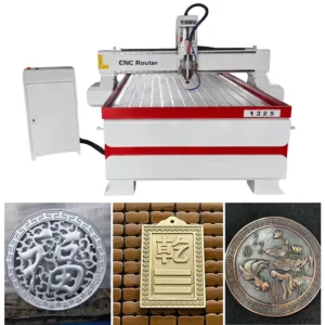 3D 3-Axis CNC Router 3-Axis Metal Stone Aluminum Wood Cutting and Carving Machine 1325