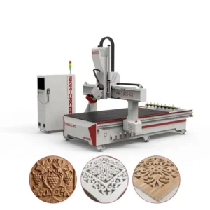 3D 4 Axis Woodworking Engraving Cutting Router ATC Wood CNC Machine for Sale