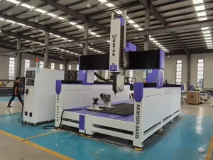 3D 5 Axis CNC Engraving Machine for Sculpture & Foam Mold CNC Engraving Milling Machine for Complex Parts Processing 1325 2040