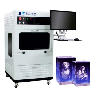 3D CNC AI LAS Internal Crystal Laser Engraving Machine for Crystal Glass Acrylic Trophy