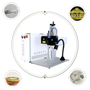 3D Dynamic Focus Laser Engraving Machine JPT MOPA M7 100W for 3D Relief Engraving Curved Surface CNC Laser Engraver