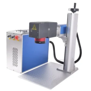 3D Fiber Laser Marking Machine 100W 200W CNC Air-Cooled High Safety Metal Engraving Curved Surface DXF BMP AI DST Supported