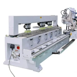 4*8ft Multi function CNC Router Side Hole Drilling Slotting Machine Multi spindles Side Hole Milling Grooving Drilling Machine