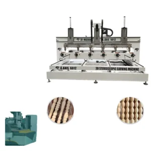 4 Axis Automatic Wood Cutting CNC Router with Servo Motor and Rotary for Precision Engraving Furniture