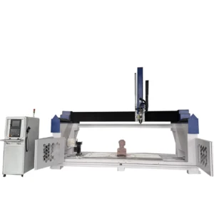 4 Axis CNC Router Wood Lathe Turning & Sculpture Carving 4th Axis Rotary Table Mini CNC with Servo Motor