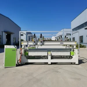 4 Axis Double Columns Rotary Worktable Processing Machine Vertical Machining Center Wood Cnc Router