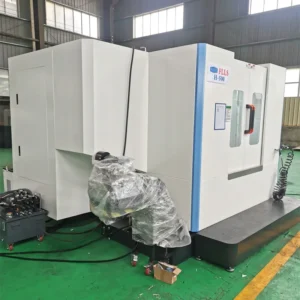4 Axis Simultaneous CNC Horizontal Machining Center with Fanuc System for Complex Parts