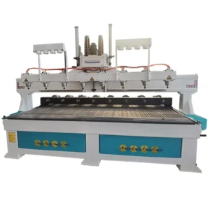 4 Axis Wood Carving Machine Multi Head Wood CNC Router Machine and Rotary Carpentry Machines With 8 Heads