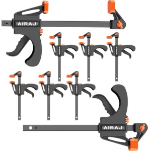 4 Inches Plastic F Clamp Carpentry and Woodworking Tools Bar Clamps for Woodworking
