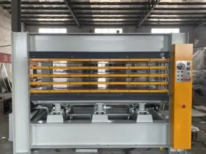 4 Layer Automatic Hot Press Machine with PLC Control for Wooden Door Production High Accuracy Plywood Manufacturing