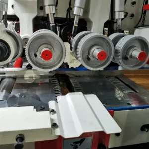 4 Side Planer Moulder Machine with 6 Spindles Woodworking Four Sided Wood Thicknesser Planer