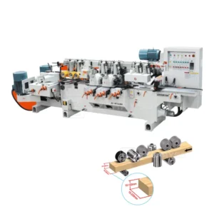 4 Sided Planer Machine Wood Planer and Moulder Machine
