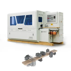 4 Sided Wood Planer Moulder 4 Sided Moulder for Door Window Frames Industrial 4 Sides Woodworking Machine
