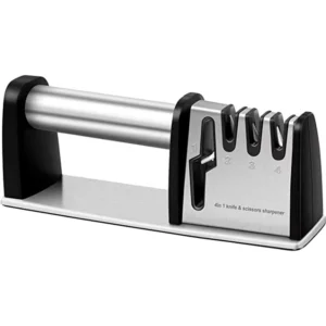 4 in 1 Handheld Stainless Steel Multifunctional Knife Sharpener for Kitchen