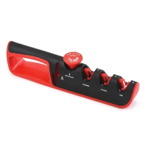 4 in 1 Knife Sharpener Quick Sharpening Stone Adjustable Knives Sharpener Stick for Sharp Kitchen Knives and Scissors