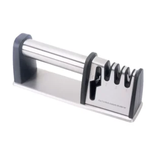 4 in 1 Manual Knife Sharpening Knives Sharpener Stainless Steel Sharpening Stone