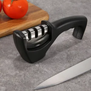 4 in 1 Multi Functional Eco Friendly Durable Knife Sharpener for Home Kitchen Edge Refining