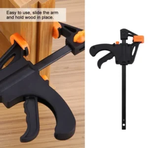 4 inch Woodworking Fixing Clamp with Adjustable Compressive Strength Trigger type Quick F type Wood Clamping Tool Clamp