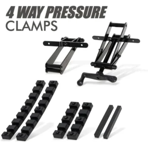 4 way Pressure Clamp Metal Woodworking Clip Fixed Positioning Panel Tools Thick Woodworking Jigs Single Assembly