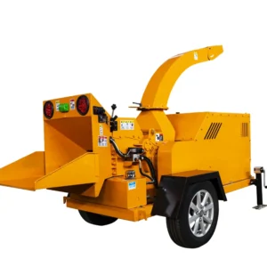 40hp diesel Stationary Chinese Heavy Duty Garden Shredder Stalks Straw Wood Chipper Crusher Machines with Safety