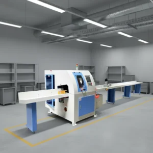 45/90 Automatic Horizontal Cross Cut Saw for Woodworking with High Precision Cutting