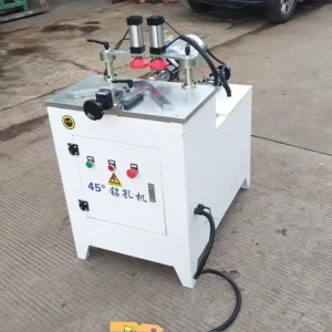 45 Degree Automatic Dowel Hole Drilling Machine and Double Ended Angled Borer for Cabinet and Furniture Assembly