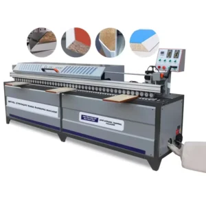 45 Degree Oblique Straight Wood Tape Pasting Machine Furniture Production Edge Bander Glue Tape Banding Machine for Wood Edges