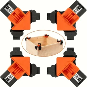 4PCS Industrial Durable Plastic Woodworking Clamps DIY Cabinet Making Adjustable Right Angle Corner Clamp Hand operated OEM ODM