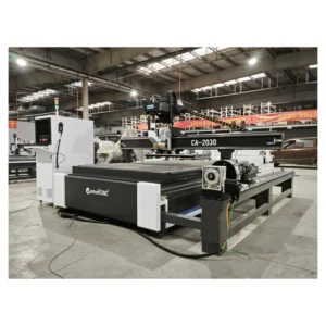 4th Axis CNC Router ATC CA1325 2030 2040 1530 Wood ATC Lift 3D Carving Machine with Rotary Axis for Wooden Door Design
