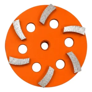 5″ 125mm Flat Grinding Wheel Tornado Segment M14 or 5/8″-11 Thread Diamond Cup Wheel for Concrete Grinding