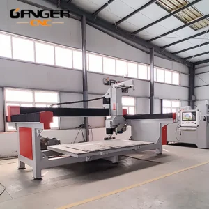 5 Axis Bridge Saw Stone Cutting Machine Router for Granite Artificial Stone Cutter