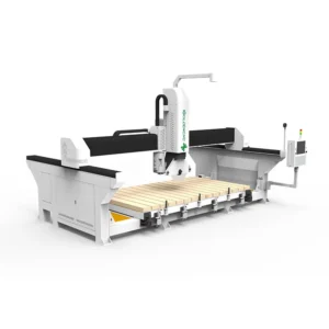 5 Axis CNC Bridge Saw with Intelligent Stone Cutting for Quartz Countertop and Custom Slab Manufacturing