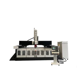 5 Axis CNC Router Center Syntec Controller Automotive Foam Mold Making Italian Spindle Aluminum Casting Pattern Production