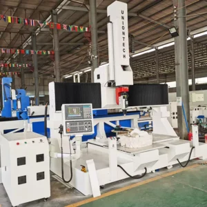 5 Axis CNC Router Machining Center 3D Engraving Machine DSP Mach3 Control Single Spindle Hybrid Servo Motor