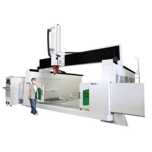 5 Axis Vertical Milling 48ft CNC Router Woodworking Machine