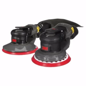 5 Inch Air Random Orbital Sander Heavy Duty Pneumatic Finishing Tool for Automotive Woodwork