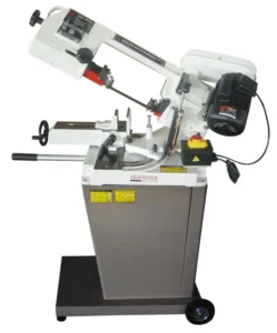 5 Inch Hydraulic Band Saw Machine with Gearbox Core Components for Metal Pipes and Tubes 0.8 kW Motor