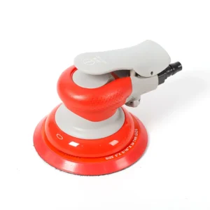 5 Inch Orbital Pneumatic Sander with Hook and Loop Attachment 125mm Disc Variable Speed for Stone Wood Metal Polishing