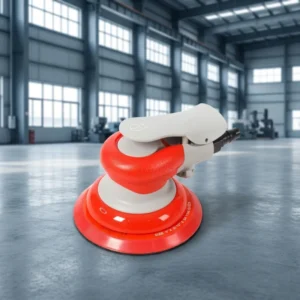 5 Inch Orbital Pneumatic Sander with Hook and Loop Attachment 125mm Disc Variable Speed for Stone Wood Metal Polishing
