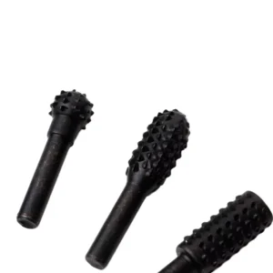 5-Piece Set Woodworking Drill Bits Irregular Rotary Files Embossing Rotary File with Grinding Head Wood Carving Knife