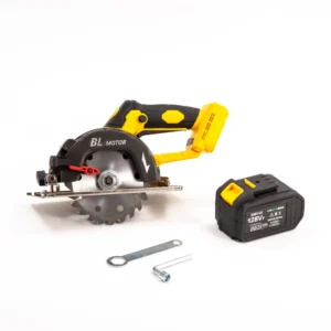 5.5 Inch Cordless Circular Saw Brushless Rechargeable One Hand Wood Metal Stone Cutting Machine Power Source Battery