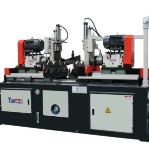 50 80 120 Servo Drive Full Automatic CNC Double Head Carbon Steel Pipe Tube Chamfering Machine for Metal